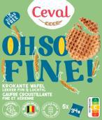 Ceval Oh So Fine Krokante wafel zonder suiker 170g